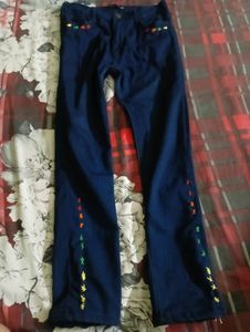 Navy Blue Jeans For Women