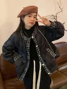 Black Korean Quilted Jacket