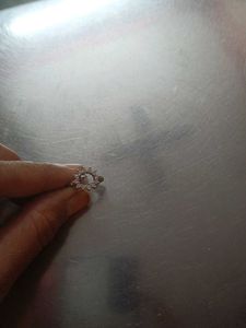 Italian pur Silver 925 Ring with Crystals💕