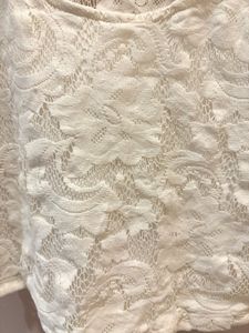 Beautiful Imported Lace Crop Top