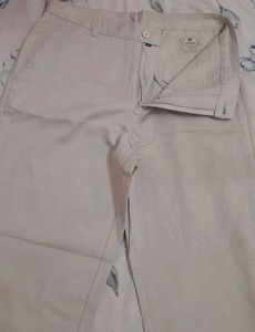 Men's Casual Beige Pants