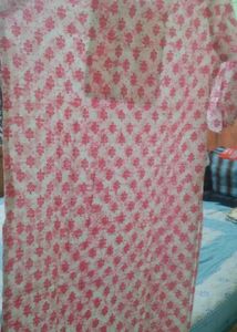 NEW Pink Printed Kurta with Palazzos