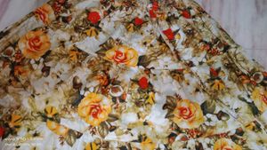 Floral Print Ethnic Skirt