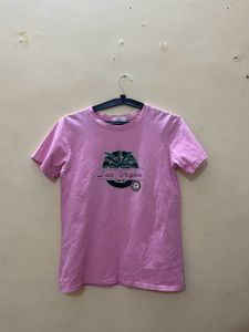 Pink Printed T-shirt ✨