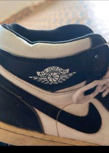 OG Nike Jordan 1 Low Black&amp;White Sneakers Shoes