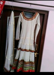 Net Anarkali Suit