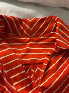 Striped V-Neck Top