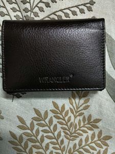 Wrangler Leather Card Holder