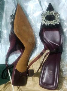 Zara (Authentic) Cherry Red Heels