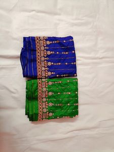 🤩Urgent Sale🔥Heavy Maggam Work Blouse Pieces