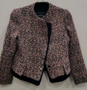 Pink Tweed Blazer
