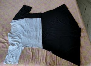 Black &amp; White Dress (Plus size)