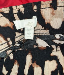 Animal Print Culottes