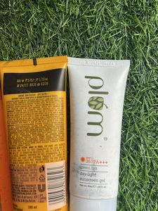 combo of serum, sunscreen, eyecream