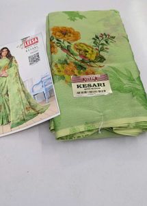 Elegant Green Leesa Saree