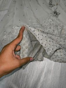 🪔Diwali New Designer Chiffon Saree - Fullset✨