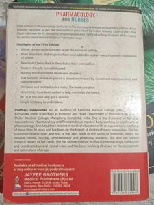 Pharmacology for Nurses