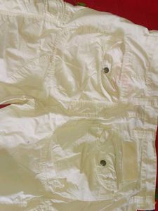 White cargo pants