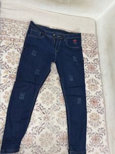 Stylish Dark Blue Jeans