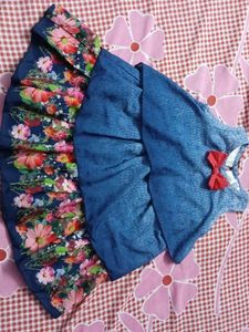 Western Frock For Stylish Baby Girls