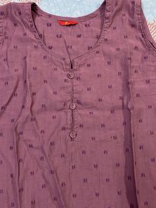 Casual Mauve Kurta