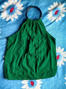 Green Hand Bag