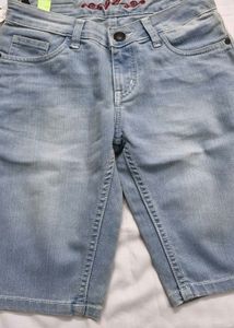 Jealous 21 Light Wash Denim Shorts