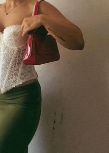 Vintage White Corset