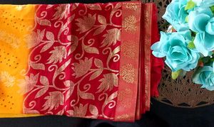 Saree With Blouse Piece