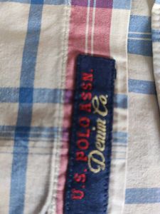 Plaid U.S. Polo Assn. Shirt