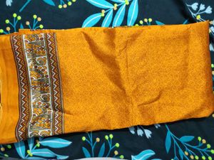 Elegant Yellow Saree