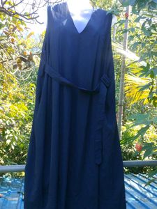 Elegant Navy Blue Dress