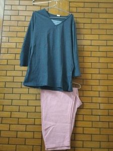 Combo Of Imported Fabric Cotton Top N Trousers