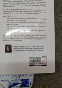 Novel The Art Of Being Alone
