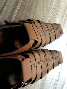 Tan Brown Sandles Loafers  ... Very Comfortable