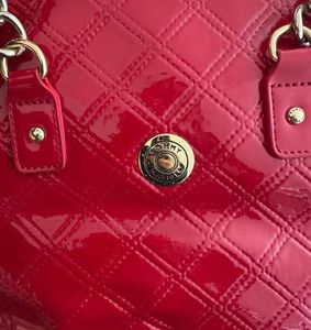 New Tommy Hilfiger Patent Red Handbag