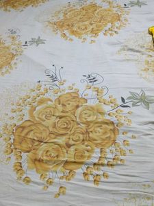 Double Bedsheet With Pillow Cover