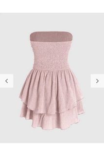 LittleBox Ruched Strapless Dress