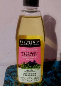Soulflower Rosemary Lavender Hair Oil