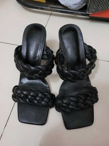 New Black Block Heels