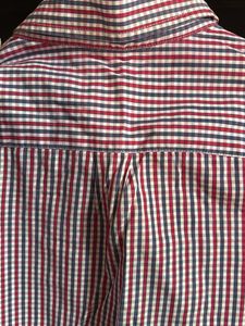 Checkered Button-Down Shirt