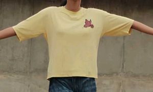 Vintage Yellow Graphic Tee