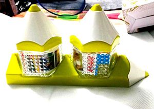 Cute Pencil Dryfruits Storage Jars