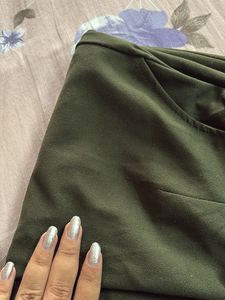 Olive Green Culottes