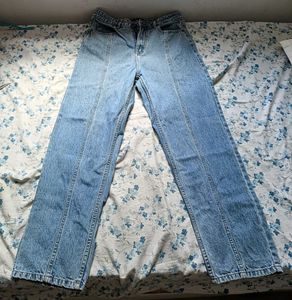 Blue Straight Fit Jeans