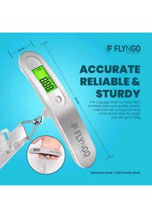 FLYNGO Weight Machine For Luggage Weighing Scale F