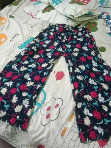 Floral Print Palazzo Pants