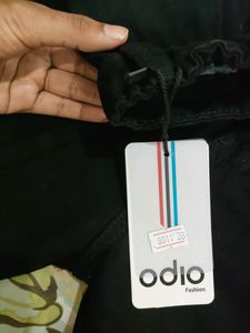 Odio Black Straight Fit Jeans