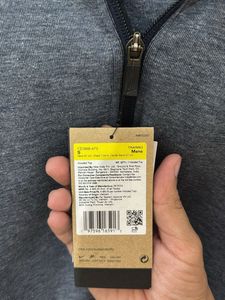 Nike Blue Zip-Up Hoodie With Zipper Pockets