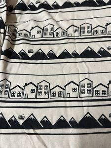 Patterned Long Sleeve Top
